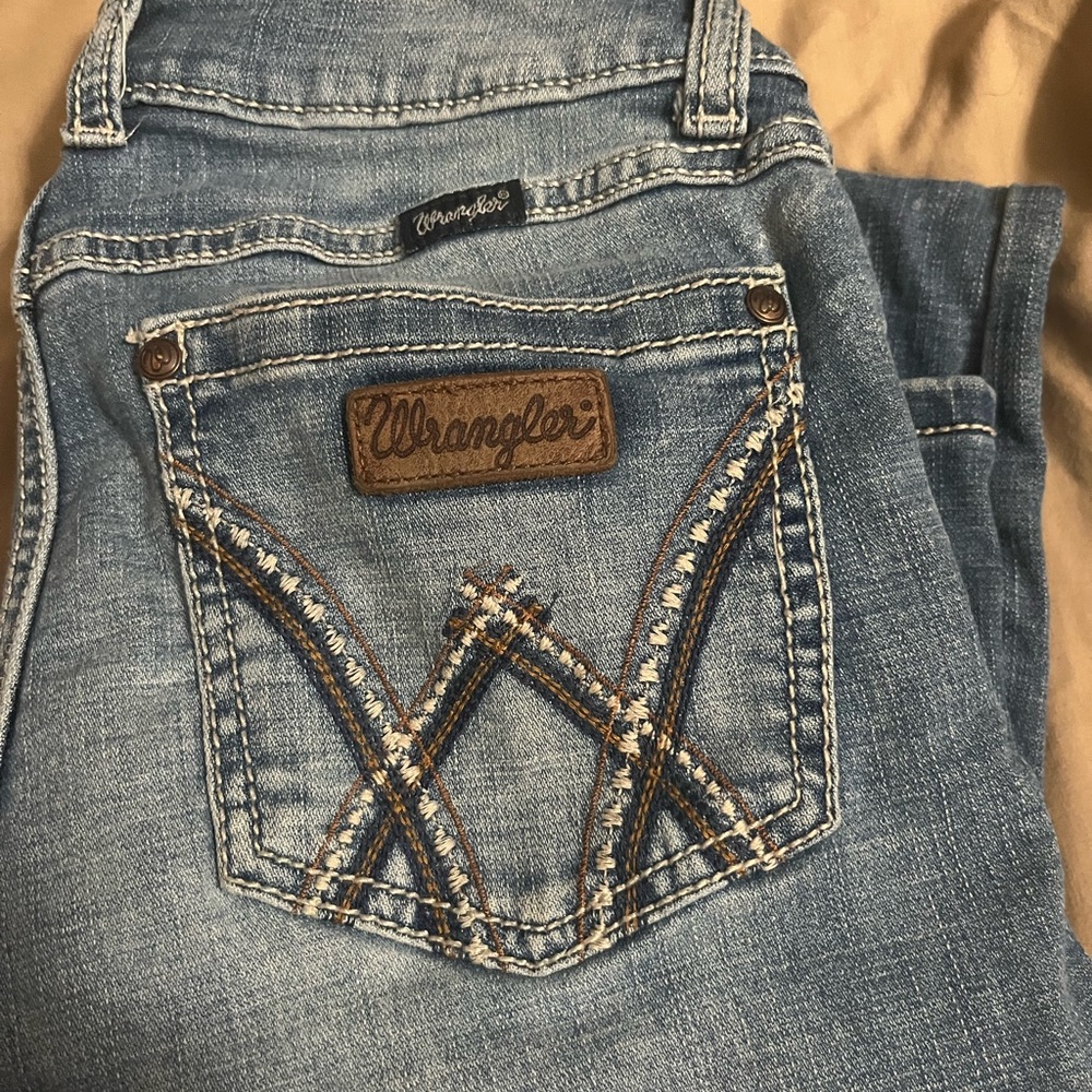 Wrangler Women's Light Blue Denim Jeans
